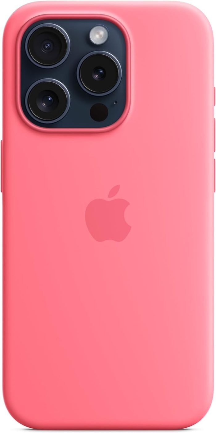 Apple Silikonowe etui z MagSafe do iPhone’a 15 Pro – popielaty brąz ​​​​​​​