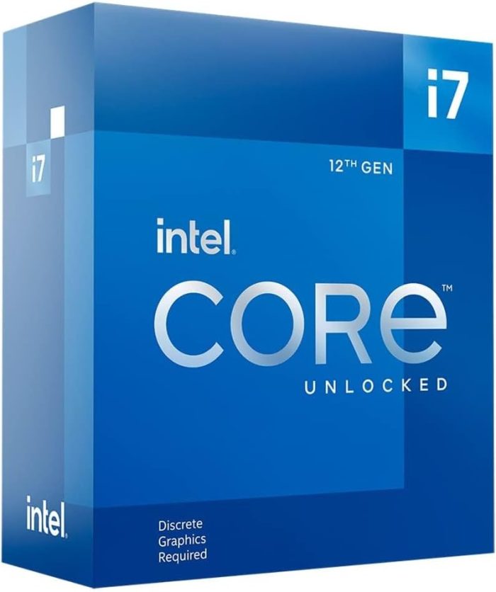Intel Core i7-12700KF 12. generacji Alder Lake 12-rdzeniowy procesor LGA 1700 3,6 GHz do komputerów stacjonarnych