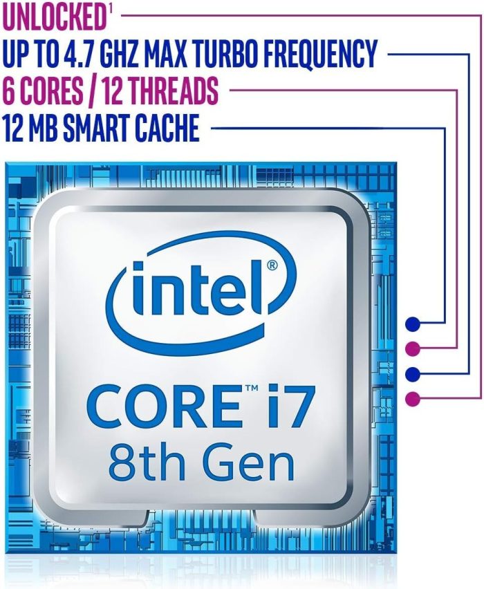 Intel Core i7-9700K BX80684I79700K, Procesor Komputerowy, 3,60 GHz