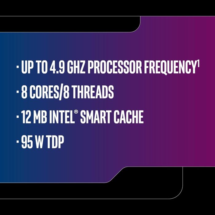 Intel Core i7-9700K BX80684I79700K, Procesor Komputerowy, 3,60 GHz