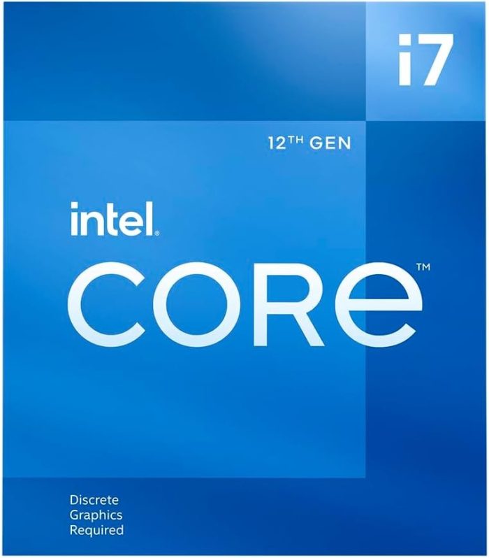 Intel Core i7-12700F 12. generacji procesor do komputera stacjonarnego (taktowanie podstawowe: 2,1 GHz, 12 rdzeni, LGA1700, RAM
