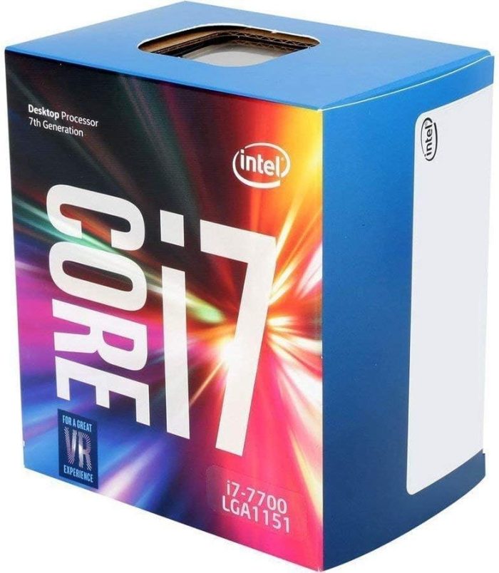 Intel Core i7-7700 Procesor biurkowy 4 rdzenie do 4,2 GHz LGA 1151 100/200 Series 65 W (odnowiony)