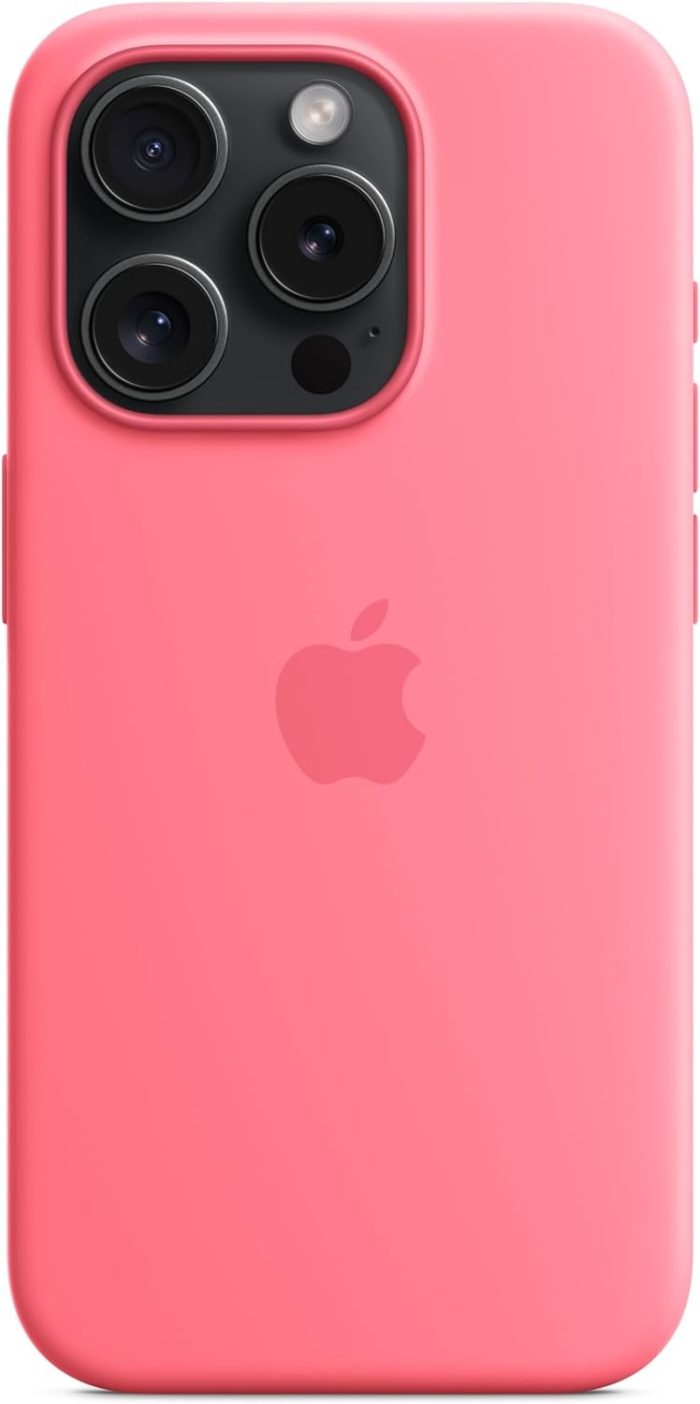 Apple Silikonowe etui z MagSafe do iPhone’a 15 Pro – popielaty brąz ​​​​​​​