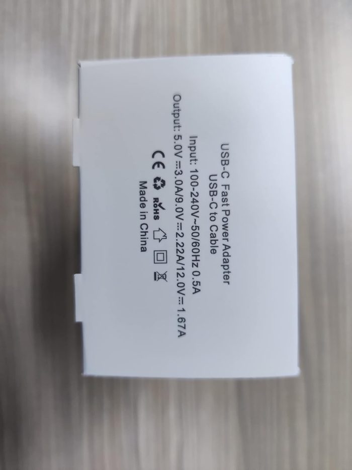 GEJIN Ładowarka USB C 20 W, certyfikat Apple MFi, zasilacz USB C PD 3.0, szybka ładowarka typu C na Lightning kabel 2 m do