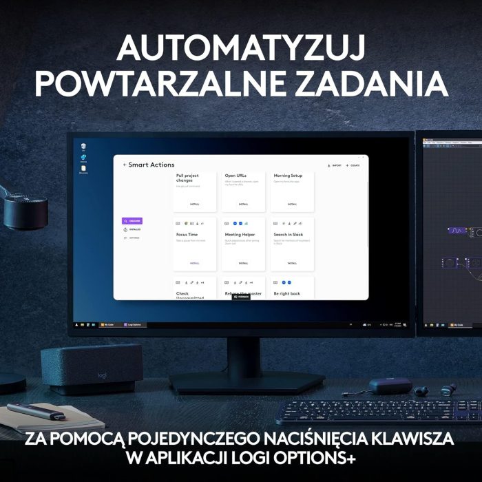 Logitech MX Master 3S - ergonomiczna mysz bezprzewodowa z ultraszybkim przewijaniem, 8K DPI, działa nawet na szkle, ciche
