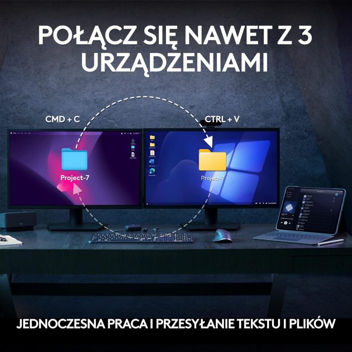 Logitech MX Master 3S - ergonomiczna mysz bezprzewodowa z ultraszybkim przewijaniem, 8K DPI, działa nawet na szkle, ciche