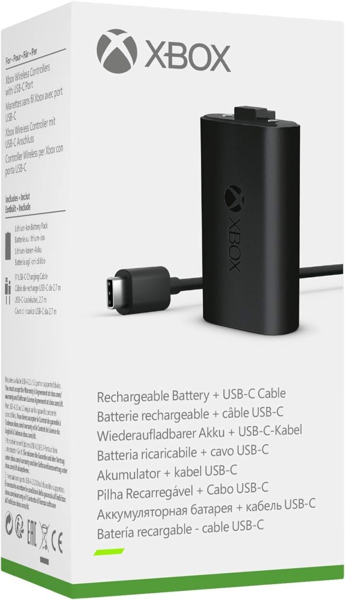 Zestaw do ładowania USB Xbox Play do Xbox Series X