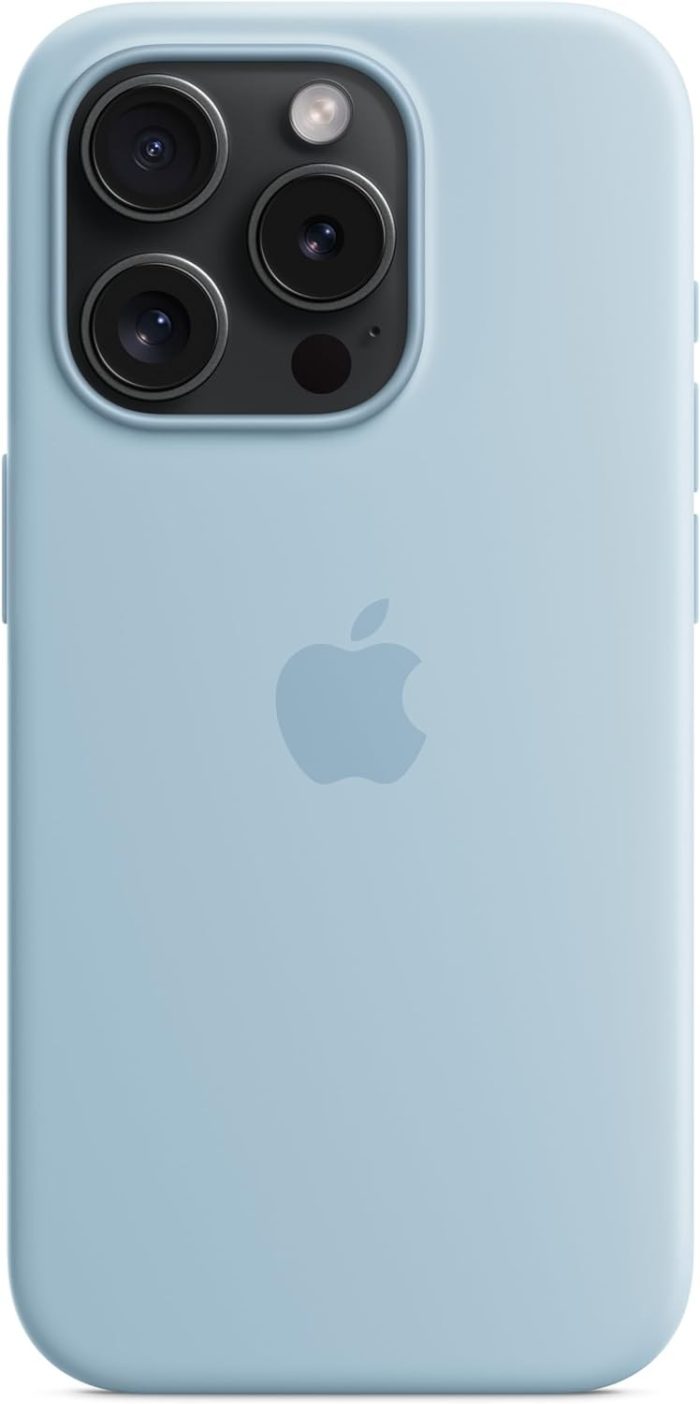 Apple Silikonowe etui z MagSafe do iPhone’a 15 Pro – popielaty brąz ​​​​​​​
