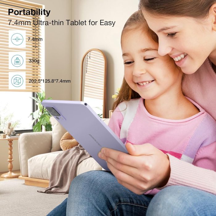 DOOGEE T20 Mini tablet 8,4 cala, wyświetlacz 2,3 K FHD+, 9 GB RAM + 128 GB ROM (1TB TF) Android 13, tablet 5060 mAh 13 MP,