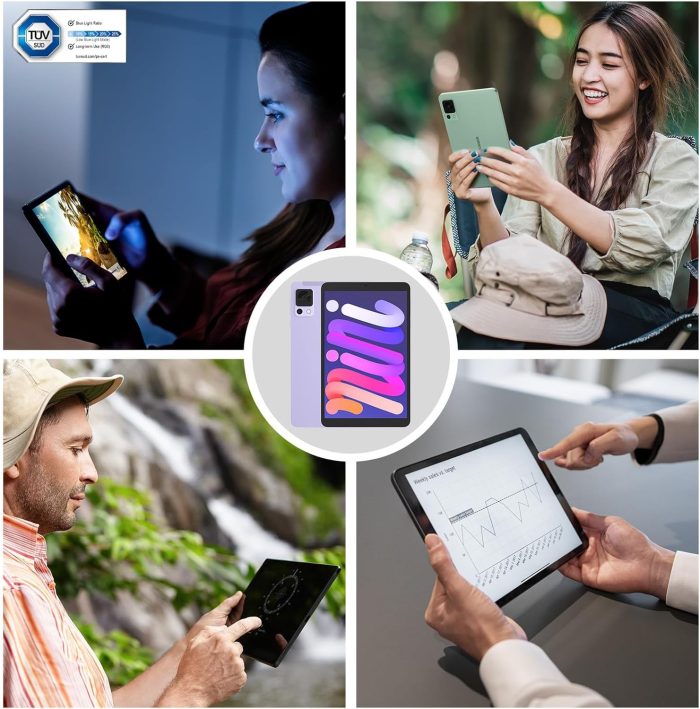 DOOGEE T20 Mini tablet 8,4 cala, wyświetlacz 2,3 K FHD+, 9 GB RAM + 128 GB ROM (1TB TF) Android 13, tablet 5060 mAh 13 MP,