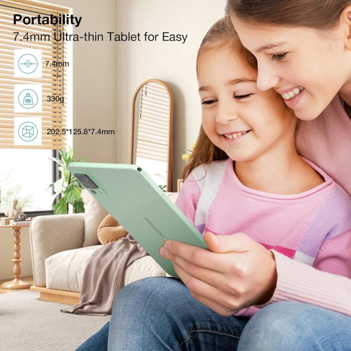 DOOGEE T20 Mini tablet 8,4 cala, wyświetlacz 2,3 K FHD+, 9 GB RAM + 128 GB ROM (1TB TF) Android 13, tablet 5060 mAh 13 MP,