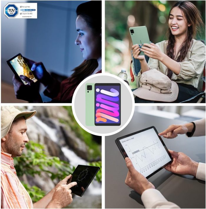 DOOGEE T20 Mini tablet 8,4 cala, wyświetlacz 2,3 K FHD+, 9 GB RAM + 128 GB ROM (1TB TF) Android 13, tablet 5060 mAh 13 MP,