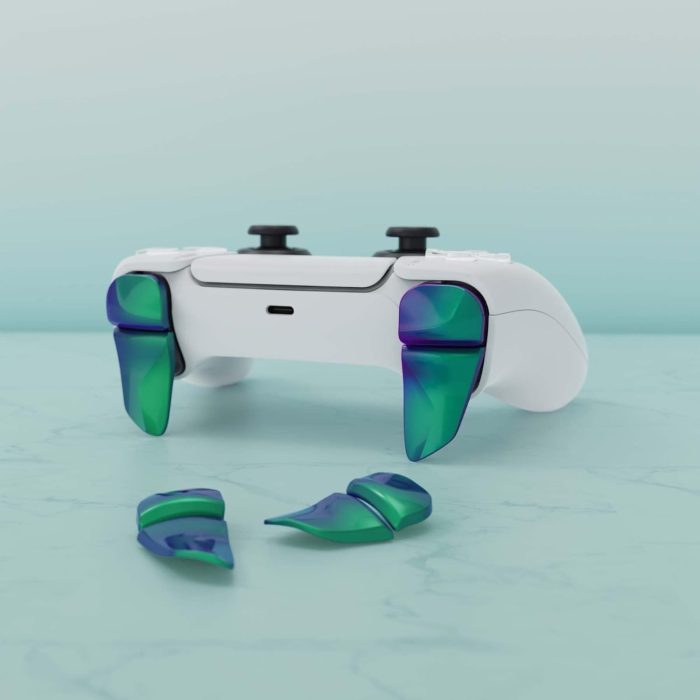 PlayVital BLADE 2 par Przycisk Wyzwalacza do ps5 Kontrolera,Przedłużacze Zderzaka do ps5 Controller,Przycisków Naramiennych