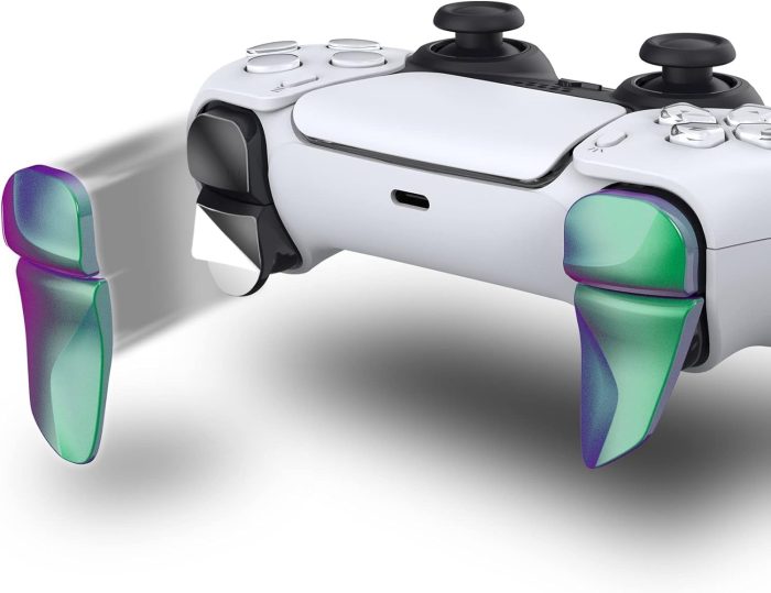 PlayVital BLADE 2 par Przycisk Wyzwalacza do ps5 Kontrolera,Przedłużacze Zderzaka do ps5 Controller,Przycisków Naramiennych