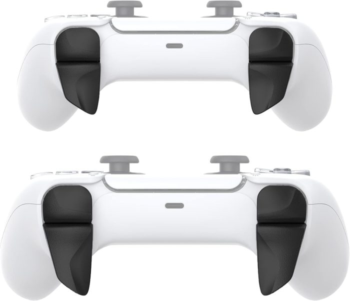 PlayVital BLADE 2 par Przycisk Wyzwalacza do ps5 Kontrolera,Przedłużacze Zderzaka do ps5 Controller,Przycisków Naramiennych