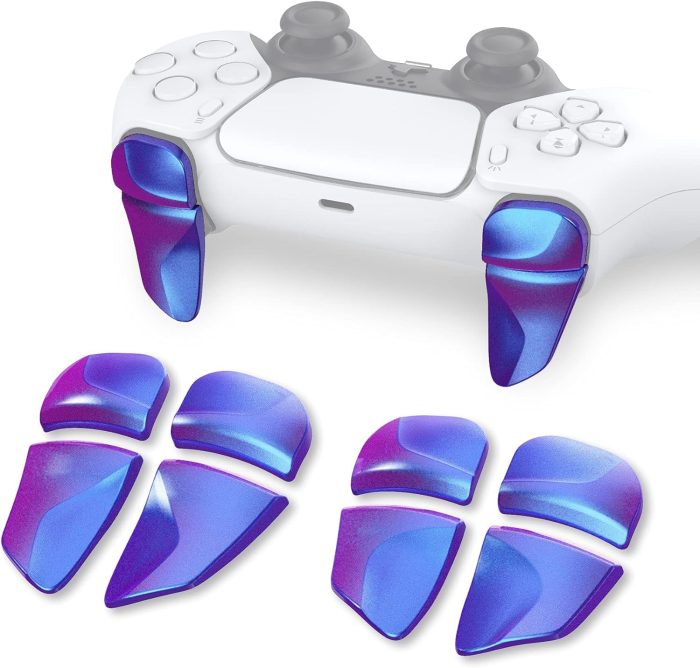 PlayVital BLADE 2 par Przycisk Wyzwalacza do ps5 Kontrolera,Przedłużacze Zderzaka do ps5 Controller,Przycisków Naramiennych
