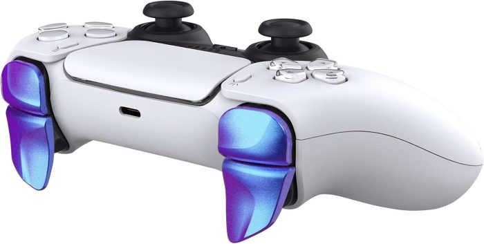 PlayVital BLADE 2 par Przycisk Wyzwalacza do ps5 Kontrolera,Przedłużacze Zderzaka do ps5 Controller,Przycisków Naramiennych