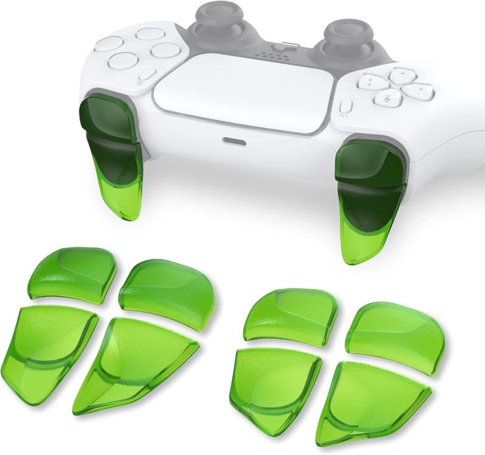 PlayVital BLADE 2 par Przycisk Wyzwalacza do ps5 Kontrolera,Przedłużacze Zderzaka do ps5 Controller,Przycisków Naramiennych
