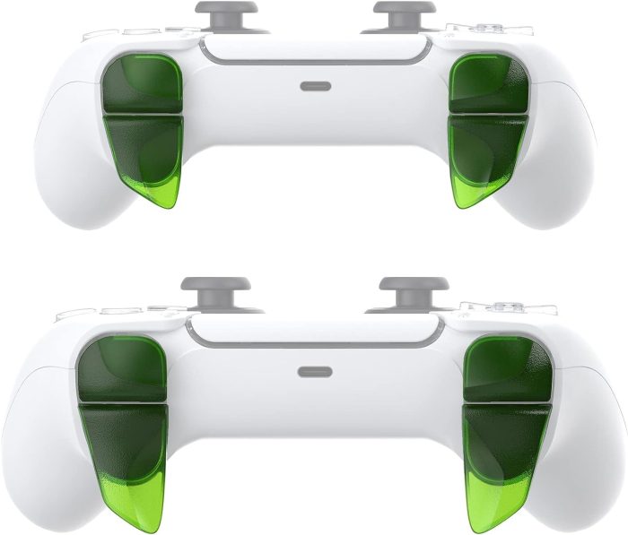PlayVital BLADE 2 par Przycisk Wyzwalacza do ps5 Kontrolera,Przedłużacze Zderzaka do ps5 Controller,Przycisków Naramiennych