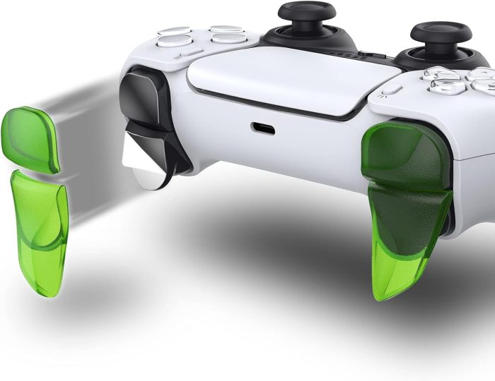 PlayVital BLADE 2 par Przycisk Wyzwalacza do ps5 Kontrolera,Przedłużacze Zderzaka do ps5 Controller,Przycisków Naramiennych