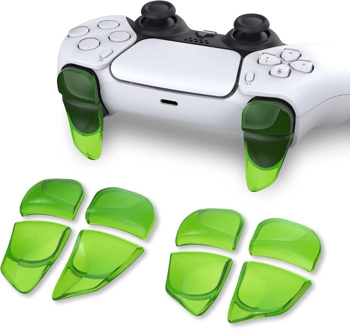PlayVital BLADE 2 par Przycisk Wyzwalacza do ps5 Kontrolera,Przedłużacze Zderzaka do ps5 Controller,Przycisków Naramiennych