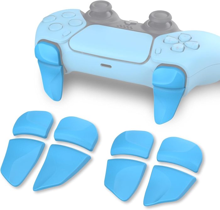 PlayVital BLADE 2 par Przycisk Wyzwalacza do ps5 Kontrolera,Przedłużacze Zderzaka do ps5 Controller,Przycisków Naramiennych