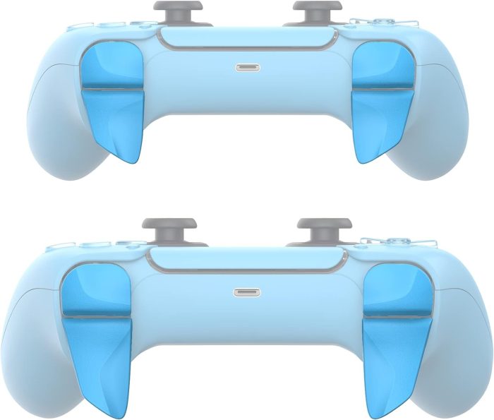 PlayVital BLADE 2 par Przycisk Wyzwalacza do ps5 Kontrolera,Przedłużacze Zderzaka do ps5 Controller,Przycisków Naramiennych