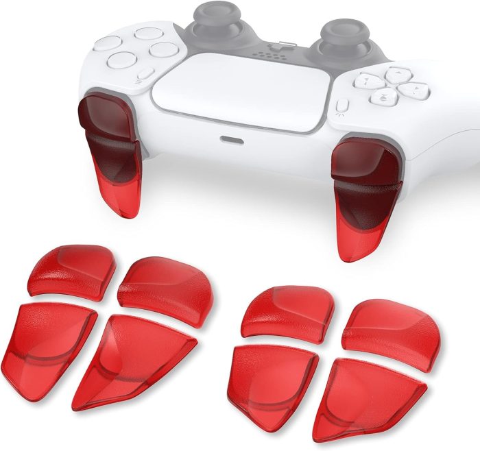 PlayVital BLADE 2 par Przycisk Wyzwalacza do ps5 Kontrolera,Przedłużacze Zderzaka do ps5 Controller,Przycisków Naramiennych