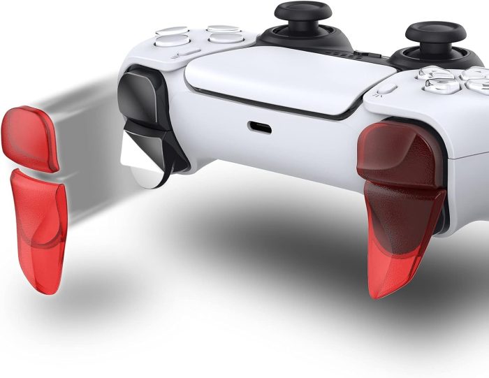 PlayVital BLADE 2 par Przycisk Wyzwalacza do ps5 Kontrolera,Przedłużacze Zderzaka do ps5 Controller,Przycisków Naramiennych