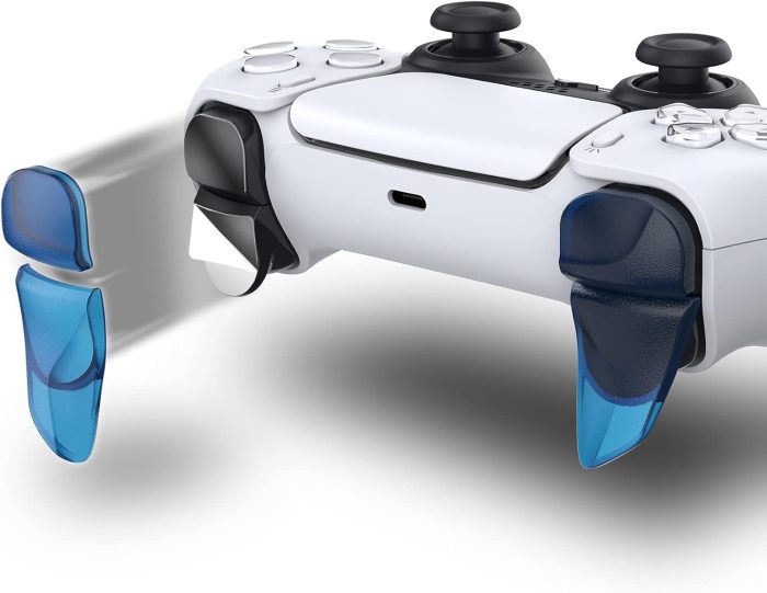 PlayVital BLADE 2 par Przycisk Wyzwalacza do ps5 Kontrolera,Przedłużacze Zderzaka do ps5 Controller,Przycisków Naramiennych