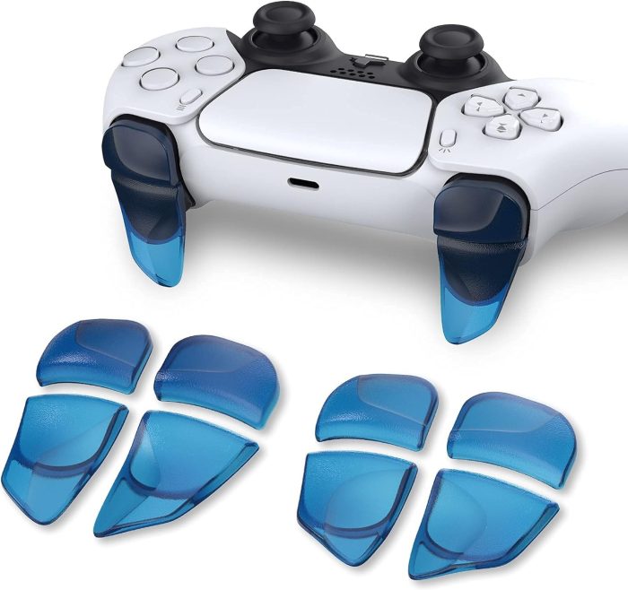 PlayVital BLADE 2 par Przycisk Wyzwalacza do ps5 Kontrolera,Przedłużacze Zderzaka do ps5 Controller,Przycisków Naramiennych