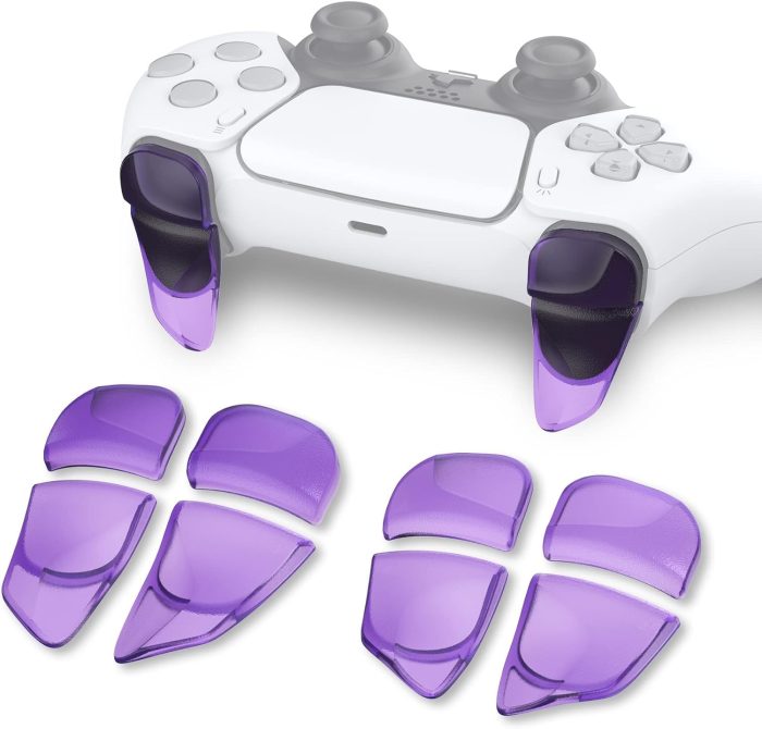 PlayVital BLADE 2 par Przycisk Wyzwalacza do ps5 Kontrolera,Przedłużacze Zderzaka do ps5 Controller,Przycisków Naramiennych