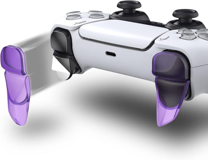 PlayVital BLADE 2 par Przycisk Wyzwalacza do ps5 Kontrolera,Przedłużacze Zderzaka do ps5 Controller,Przycisków Naramiennych