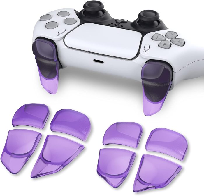 PlayVital BLADE 2 par Przycisk Wyzwalacza do ps5 Kontrolera,Przedłużacze Zderzaka do ps5 Controller,Przycisków Naramiennych