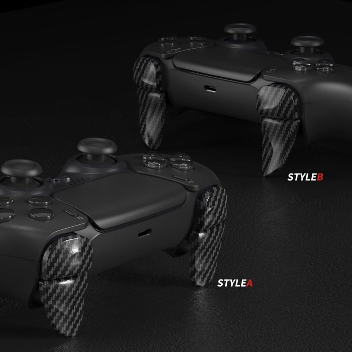 PlayVital BLADE 2 par Przycisk Wyzwalacza do ps5 Kontrolera,Przedłużacze Zderzaka do ps5 Controller,Przycisków Naramiennych