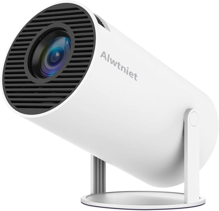 Projektor 4K 1080P Full HD, obsługuje system Android 11.0 5G WiFi 6 BT 5.0, Smart Projector 200ANSI 8000 l, automatyczna pozioma