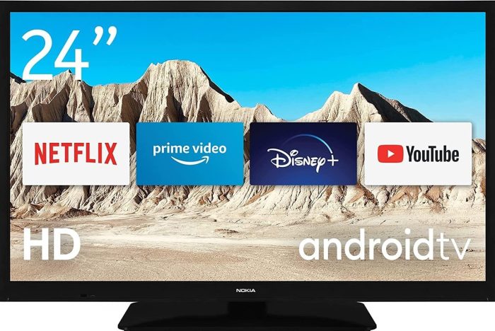 Nokia 50 Cali (120cm) 4K UHD Smart Android TV (DVB-C/S2/T2, Netflix, Prime Video, Disney+) - UN50GV310I - 2023