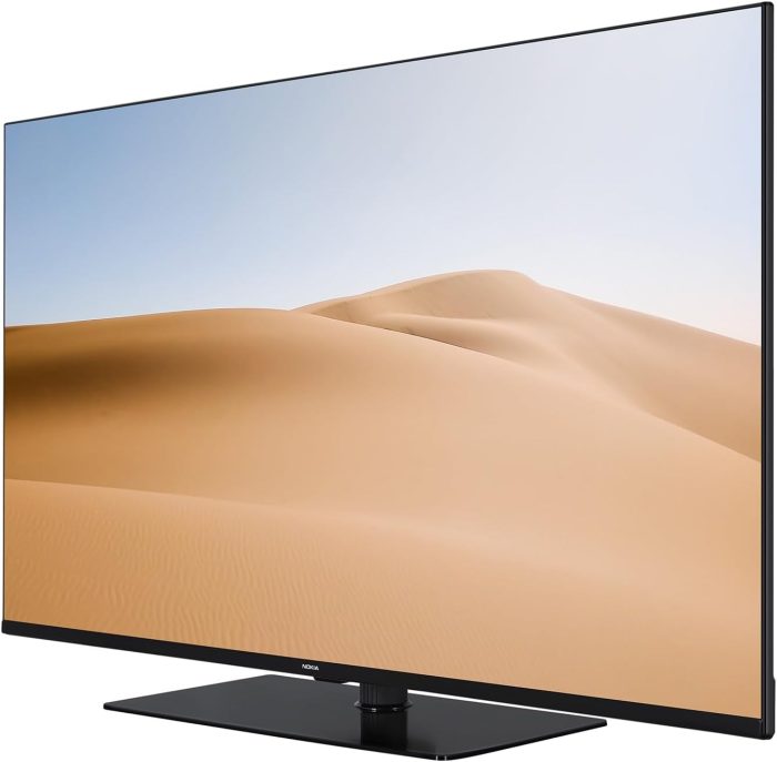 Nokia 50 Cali (120cm) 4K UHD Smart Android TV (DVB-C/S2/T2, Netflix, Prime Video, Disney+) - UN50GV310I - 2023