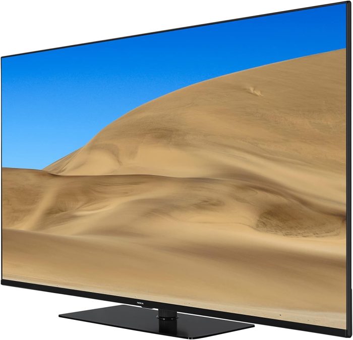Nokia 50 Cali (120cm) 4K UHD Smart Android TV (DVB-C/S2/T2, Netflix, Prime Video, Disney+) - UN50GV310I - 2023
