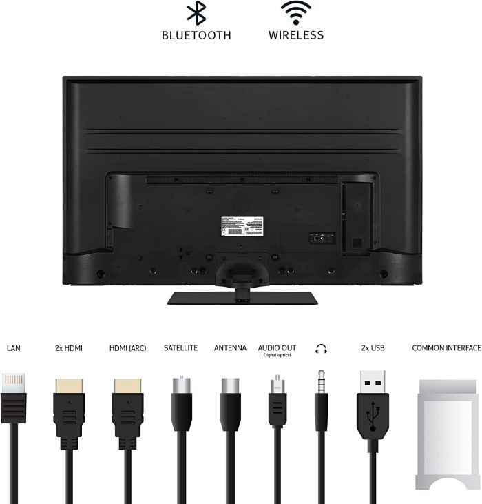 Nokia 50 Cali (120cm) 4K UHD Smart Android TV (DVB-C/S2/T2, Netflix, Prime Video, Disney+) - UN50GV310I - 2023