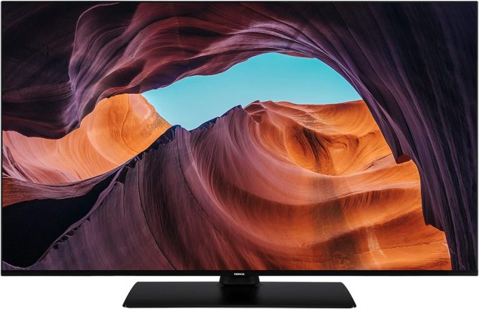 Nokia 43 Cali (108 cm) 4K UHD Telewizja Smart Android TV (DVB-C/S2/T2, Netflix, Prime Video, Disney+) - UN43GV310-2023