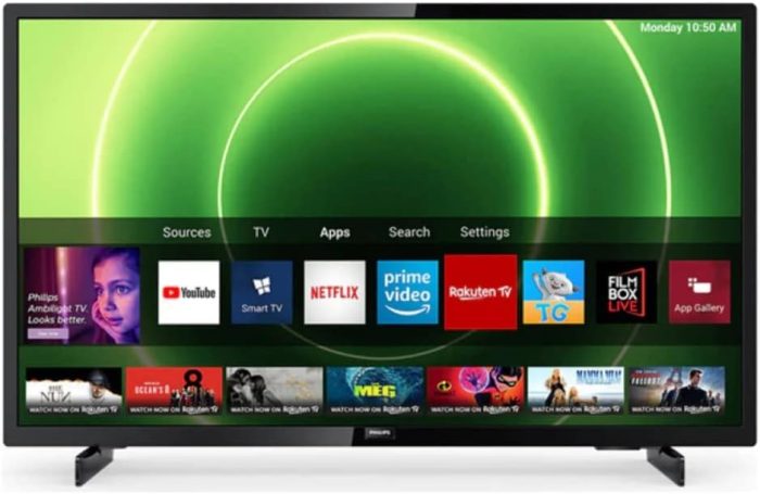 Philips 32PFS6805/12 Telewizor LED Smart HD, 32", Czarny