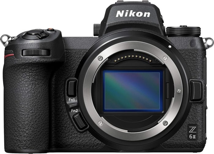 Nikon Aparat bezlusterkowy Z6 II Body (24,5 megapikseli, ultra szeroki ISO, 14 kl./s, AF z wykrywaniem oczu, podwójne gniazda na