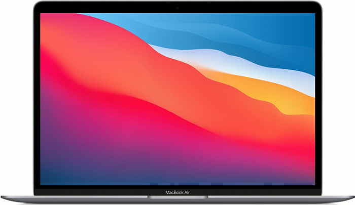 Apple Macbook Air 13, 8-rdzeniowy procesor Apple M1 z 7-rdzeniową grafiką, 16 GB zunifikowanej pamięci RAM, dysk 512 GB SSD - Gwiezdna Szarość