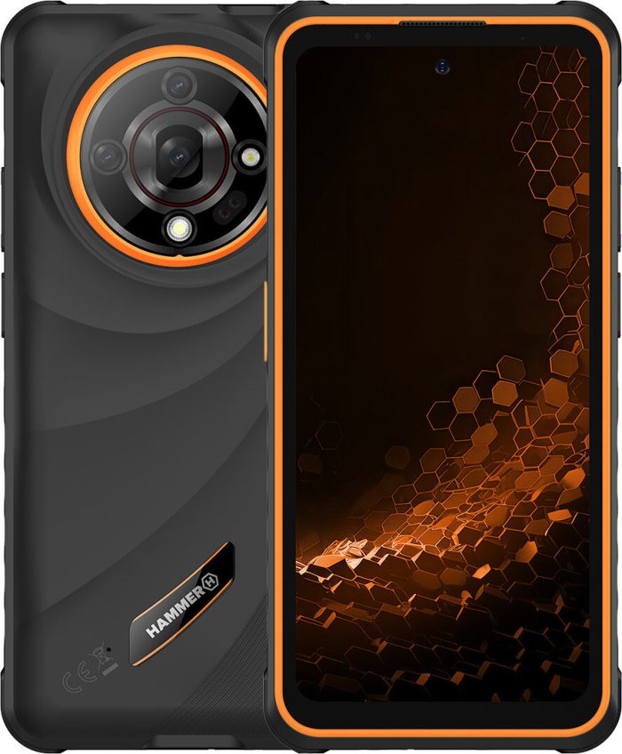Smartfon myPhone Hammer Iron 6 6/128GB Pomarańczowy